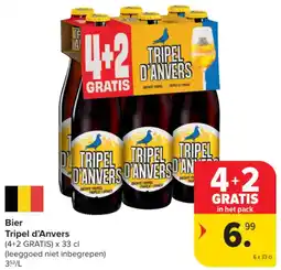 Carrefour Market Bier Tripel d'Anvers aanbieding
