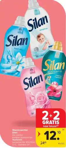 Carrefour Market Wasverzachter Silan aanbieding