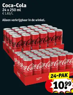 Kruidvat Coca-Cola aanbieding