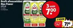Kruidvat Dreft afwasmiddel Max Power aanbieding