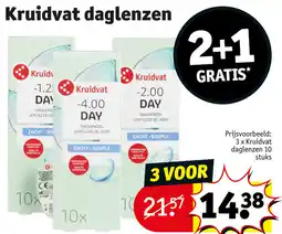 Kruidvat Kruidvat daglenzen aanbieding
