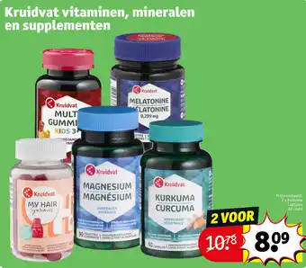 Kruidvat vitaminen, mineralen en supplementen