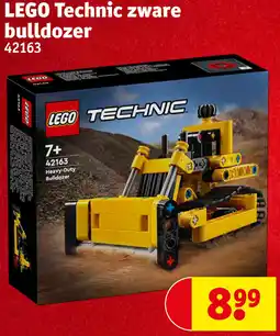 Kruidvat LEGO Technic zware bulldozer 42163 aanbieding