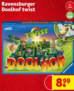 Kruidvat Ravensburger Doolhof twist aanbieding