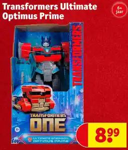 Kruidvat Transformers Ultimate Optimus Prime aanbieding