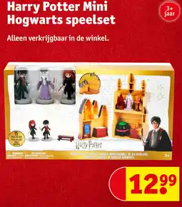 Kruidvat Harry Potter Mini Hogwarts speelset aanbieding