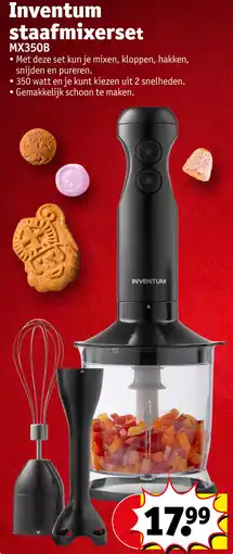 Kruidvat Inventum staafmixerset MX350B aanbieding