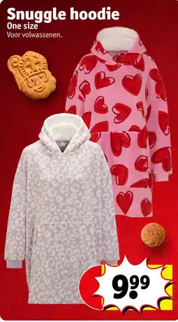 Kruidvat Snuggle hoodie aanbieding