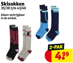 Kruidvat Skisokken aanbieding