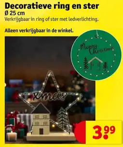 Kruidvat Decoratieve ring en ster aanbieding