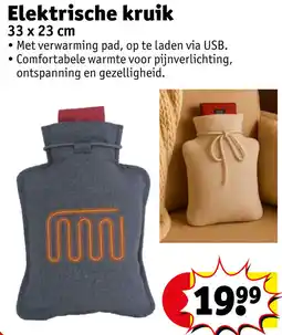 Kruidvat Elektrische kruik aanbieding