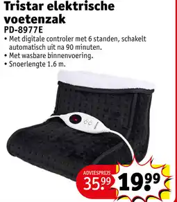 Kruidvat Tristar elektrische voetenzak PD-8977E aanbieding