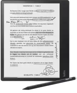Coolblue Kobo Elipsa 2E met Kobo Stylus 2 aanbieding