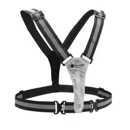 Decathlon IVOL Reflecterend Hardloopvest - Ledverlichting - Zwart aanbieding