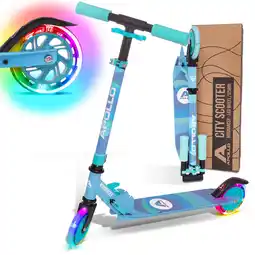 Decathlon Citystep Moonracer – Lichte kinderstep met LED-wielen en vering aanbieding