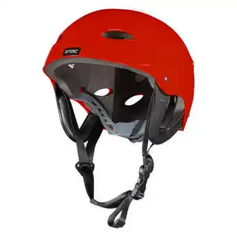 Decathlon Helm voor Kano, Kajak en Wildwatersporten - Stoic Rood aanbieding