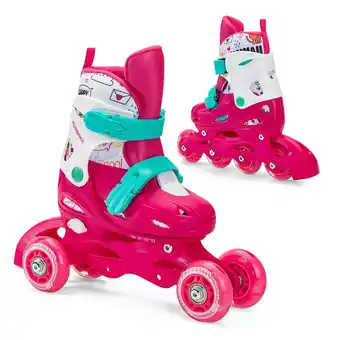 Decathlon HUMBAKA Starjet LED 3in1 kinderinlineskates aanbieding