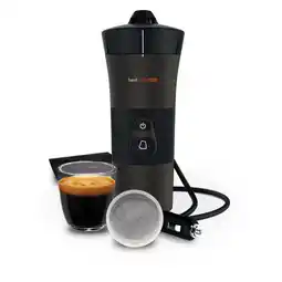 Decathlon Draagbare koffiemachine voor in de auto Handcoffee Auto 12V voor Senseo -pads aanbieding