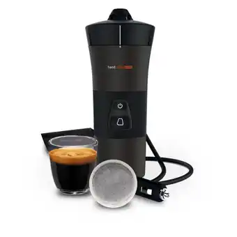 Decathlon Draagbare koffiemachine voor in de auto Handcoffee Auto 12V voor Senseo -pads aanbieding
