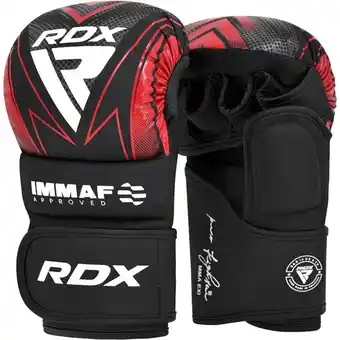 Decathlon IMMAF Shooter Grappling Gloves MMA Rood - Maat: XXL aanbieding