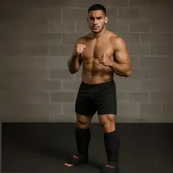 Decathlon SIBB Scheenbeschermers Shin & Instep Zwart - Maat: L aanbieding