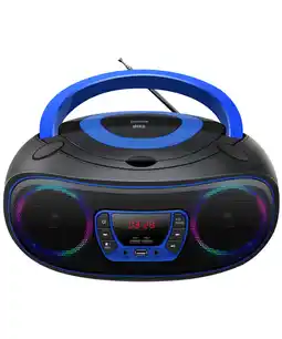 Decathlon Denver Draagbare Radio CD Speler - Bluetooth - Boombox - AUX - FM - TCL212BTB aanbieding