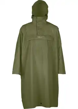 Decathlon Heren regenponcho AROSA laurel oak-groen aanbieding