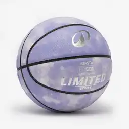 Decathlon Basketbal maat 6 BT500 Touch paars aanbieding