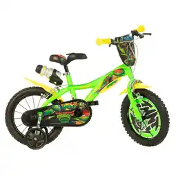 Decathlon Kinderfiets 14 inch 4-6 jaar Ninja Turtles aanbieding
