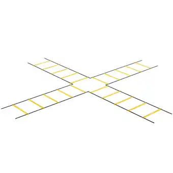 Decathlon Viervoudige Agility Ladder - 2 meter x 50 cm aanbieding