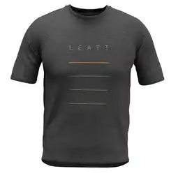 Decathlon Leatt MTB Trail 1.0 Korte Mouw Jersey Zwart aanbieding