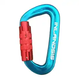 Decathlon Twistlock 12 - Lichtgewicht D-type karabijnhaak 12kn - Inlandsis aanbieding