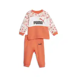 Decathlon Essential Mix Match joggingpak voor peuters PUMA Hot Heat Orange aanbieding