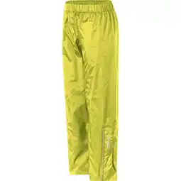 Decathlon Kinder regenbroek TOMA neongeel aanbieding