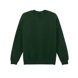 Decathlon Unisex Softstyle Midweight Fleece Sweatshirt voor volwassenen (Bosgroen) aanbieding