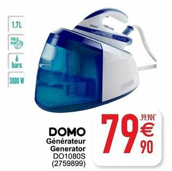 Domo elektro générateur generator do1080s