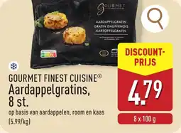 ALDI Gourmet finest cuisine aardappelgratins aanbieding