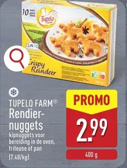 ALDI Tupelo farm rendiernuggets aanbieding