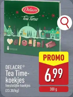 ALDI Delacre Tea Timekoekjes aanbieding