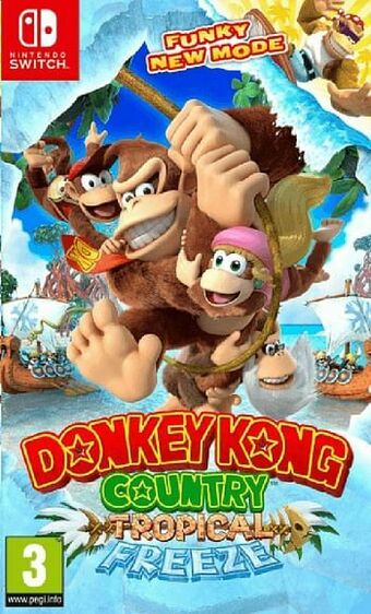 Dreamland Nintendo Switch Donkey Kong Country Tropical Freeze NL aanbieding