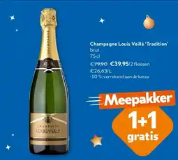 OKay Champagne Louis Veillé ‘Tradition’ brut 75 cl aanbieding