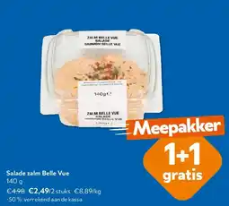 OKay Salade zalm Belle Vue 140 g aanbieding
