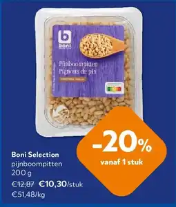 OKay Boni Selection pijnboompitten 200 g aanbieding