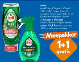 OKay Dreft Max Power Original 450 ml aanbieding