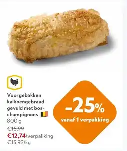 OKay Voorgebakken kalkoengebraad gevuld met boschampignons aanbieding