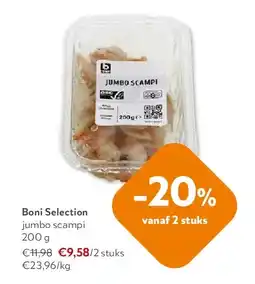OKay Boni Selection jumbo scampi 200 g aanbieding