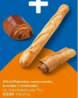 OKay chocoladebroodje 75 g aanbieding