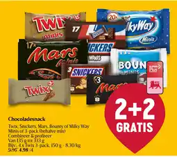 Delhaize Chocoladesnack aanbieding