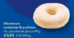 OKay Alle donuts gesuikerde donut 49 g aanbieding