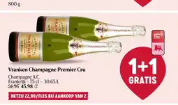Delhaize Vranken Champagne Premier Cru aanbieding